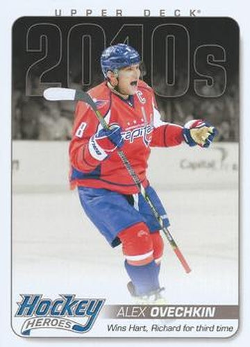 #HH80 Alex Ovechkin - Washington Capitals - 2011-15 Upper Deck - Hockey Heroes