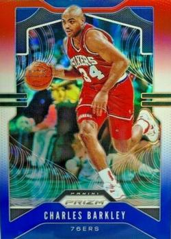 #2 Charles Barkley - Philadelphia 76ers - 2019-20 Panini Prizm - Prizms Red White and Blue Basketball