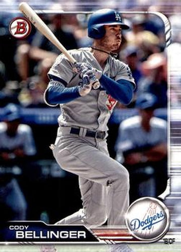 #2 Cody Bellinger - Los Angeles Dodgers - 2019 Bowman Baseball