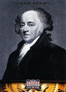 #2 John Adams - 2012 Panini Americana Heroes & Legends