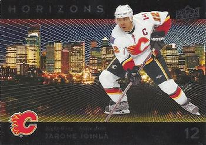 #H2 Jarome Iginla - Calgary Flames - 2009-10 Upper Deck McDonald's - Horizons Hockey