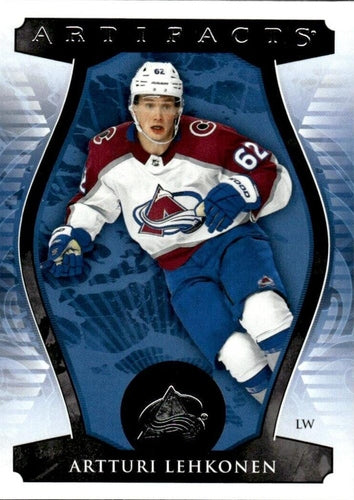 #2 Artturi Lehkonen - Colorado Avalanche - 2023-24 Upper Deck Artifacts Hockey