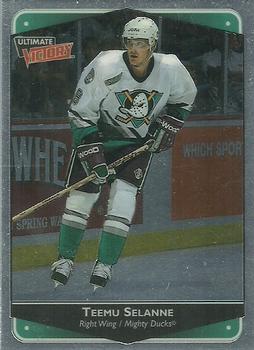 #2 Teemu Selanne - Anaheim Mighty Ducks - 1999-00 Upper Deck Ultimate Victory Hockey