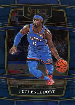 #2 Luguentz Dort - Oklahoma City Thunder - 2021-22 Panini Select - Blue Basketball