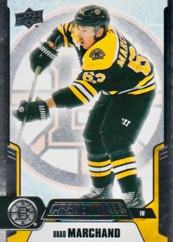 #2 Brad Marchand - Boston Bruins - 2019-20 Upper Deck Credentials Hockey