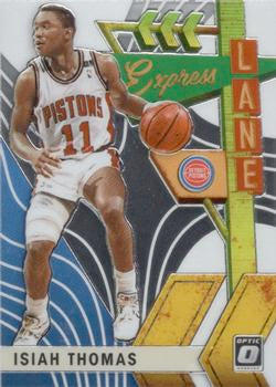 #2 Isiah Thomas - Detroit Pistons - 2019-20 Donruss Optic - Express Lane Basketball