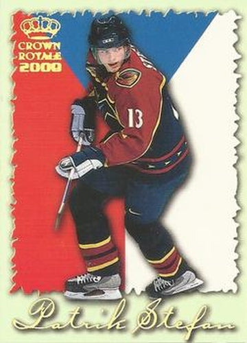 #2 Patrik Stefan - Atlanta Thrashers - 1999-00 Pacific Crown Royale - International Glory Hockey