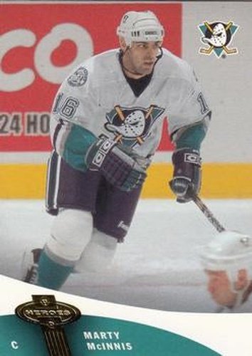 #2 Marty McInnis - Anaheim Mighty Ducks - 2000-01 Upper Deck Heroes Hockey