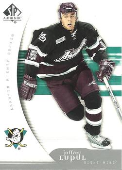 #2 Joffrey Lupul - Anaheim Mighty Ducks - 2005-06 SP Authentic Hockey