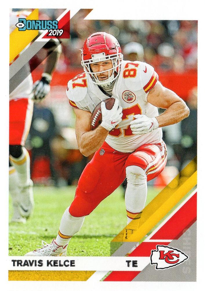 #2 Travis Kelce - Kansas City Chiefs - 2019 Donruss Football