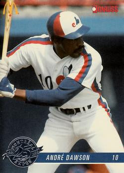 #2 Andre Dawson - Montreal Expos - 1993 Donruss McDonald's Montreal Expos 25th Anniversary Baseball