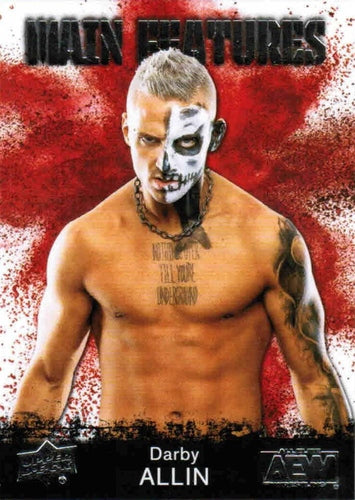 #MF-2 Darby Allin - 2021 Upper Deck AEW - Main Features Wrestling