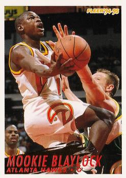 #2 Mookie Blaylock - Atlanta Hawks - 1994-95 Fleer Basketball