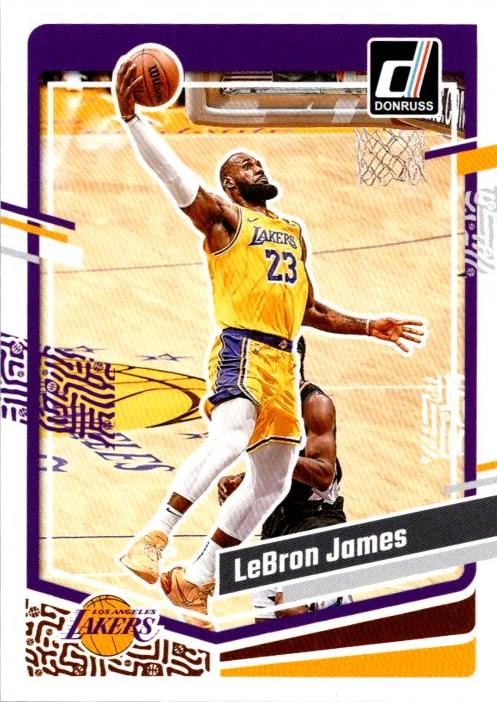 #2 LeBron James - Los Angeles Lakers - 2023-24 Donruss Basketball