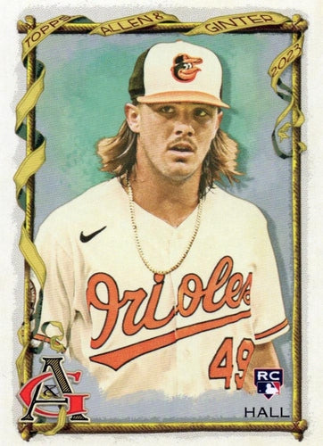 #2 DL Hall - Baltimore Orioles - 2023 Topps Allen & Ginter Baseball