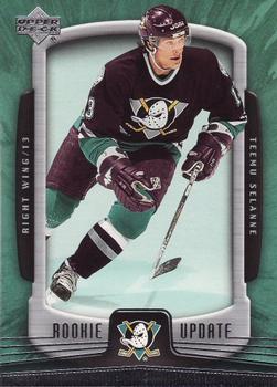 #2 Teemu Selanne - Anaheim Mighty Ducks - 2005-06 Upper Deck Rookie Update Hockey
