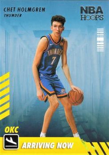 #2 Chet Holmgren - Oklahoma City Thunder - 2022-23 Hoops - Arriving Now Basketball
