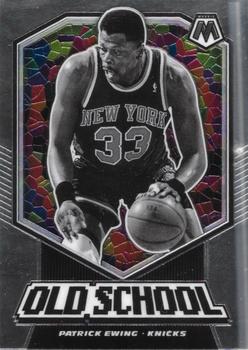 #2 Patrick Ewing - New York Knicks - 2019-20 Panini Mosaic - Old School Basketball
