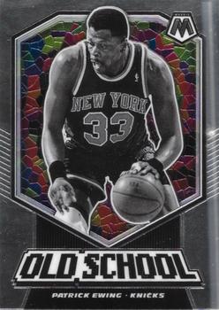 #2 Patrick Ewing - New York Knicks - 2019-20 Panini Mosaic - Old School Basketball