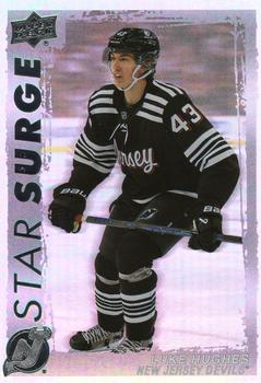 #SS-2 Luke Hughes - New Jersey Devils - 2023-24 Upper Deck - Star Surge Hockey