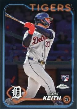 #2 Colt Keith - Detroit Tigers - 2024 Topps Chrome Baseball