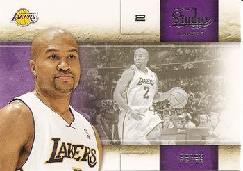 #2 Derek Fisher - Los Angeles Lakers - 2009-10 Panini Studio Basketball