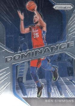 #2 Ben Simmons - Philadelphia 76ers - 2020-21 Panini Prizm - Dominance Basketball