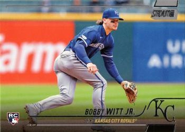 #2 Bobby Witt Jr. - Kansas City Royals - 2022 Stadium Club Baseball