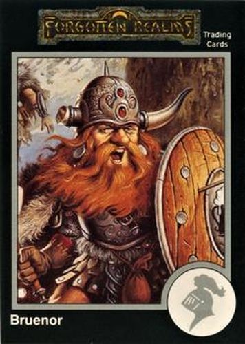 #2 Bruenor Battlehammer - 1991 TSR Advanced Dungeons & Dragons - Silver