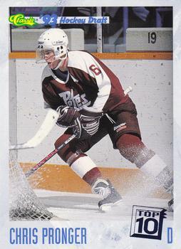 #2 Chris Pronger - Peterborough Petes - 1993 Classic '93 Hockey Draft Hockey