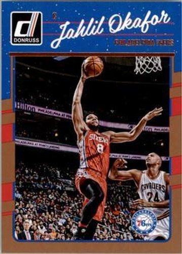 #2 Jahlil Okafor - Philadelphia 76ers - 2016-17 Donruss Basketball