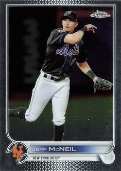 #2 Jeff McNeil - New York Mets - 2022 Topps Chrome Baseball
