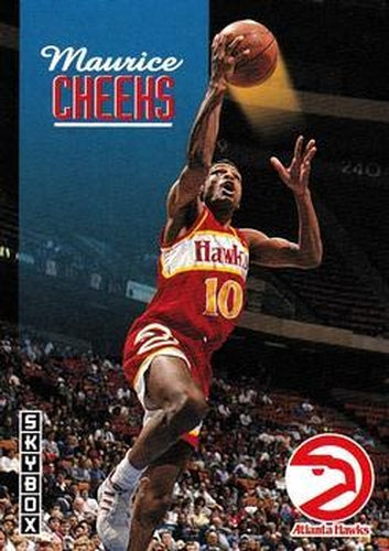 #2 Maurice Cheeks - Atlanta Hawks - 1992-93 SkyBox Basketball