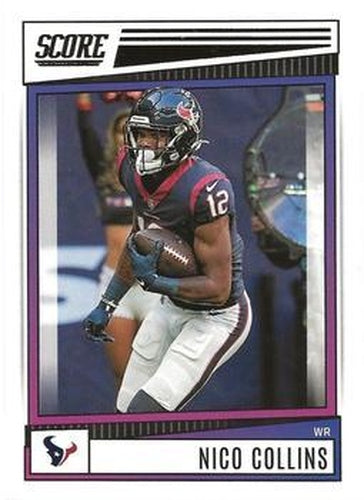 #2 Nico Collins - Houston Texans - 2022 Score Football