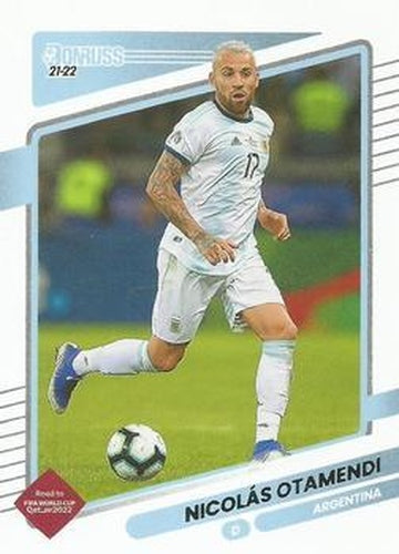 #2 Nicolas Otamendi - Argentina - 2021-22 Donruss Road to FIFA World Cup Qatar 2022 Soccer