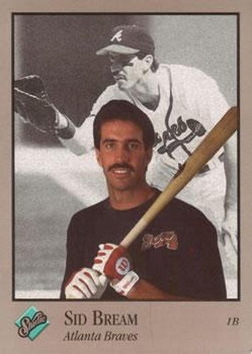 #2 Sid Bream - Atlanta Braves - 1992 Studio Baseball
