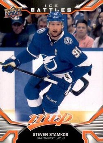 #2 Steven Stamkos - Tampa Bay Lightning - 2022-23 Upper Deck MVP - Ice Battles Hockey