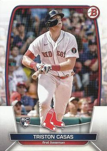 #2 Triston Casas - Boston Red Sox - 2023 Bowman Baseball