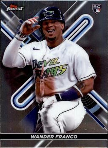 #2 Wander Franco - Tampa Bay Rays - 2022 Finest Baseball