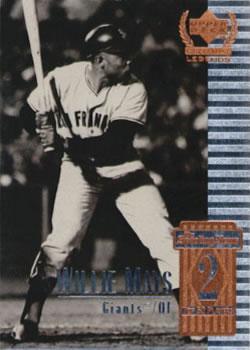 #2 Willie Mays - San Francisco Giants - 1999 Upper Deck Century Legends Baseball