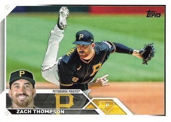 #2 Zach Thompson - Pittsburgh Pirates - 2023 Topps Baseball