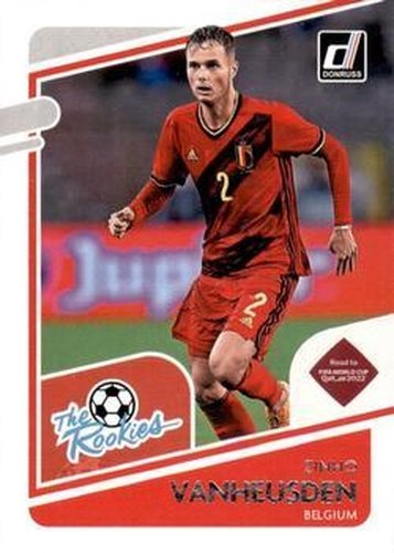 #2 Zinho Vanheusden - Belgium - 2021-22 Donruss Road to FIFA World Cup Qatar 2022 - The Rookies Soccer