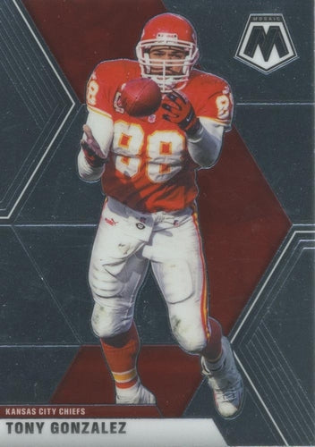 #2 Tony Gonzalez - Kansas City Chiefs - 2020 Panini Mosaic Football
