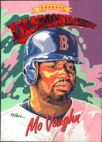 #DK-2 Mo Vaughn - Boston Red Sox - 1994 Donruss - Diamond Kings Baseball