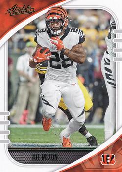 #2 Joe Mixon - Cincinnati Bengals - 2020 Panini Absolute - Green Football