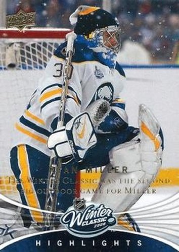 #WC2 Ryan Miller - Buffalo Sabres - 2008-09 Upper Deck - Winter Classic Hockey