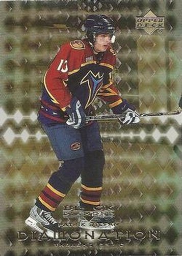 #D2 Patrik Stefan - Atlanta Thrashers - 1999-00 Upper Deck Black Diamond - Diamonation Hockey