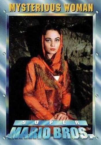 #2 Mysterious Woman - 1993 SkyBox Super Mario Bros.