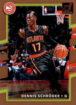 #2 Dennis Schroder - Atlanta Hawks - 2017-18 Donruss Basketball