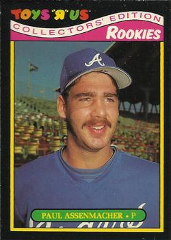 #2 Paul Assenmacher - Atlanta Braves - 1987 Topps Toys "R" Us Rookies Baseball